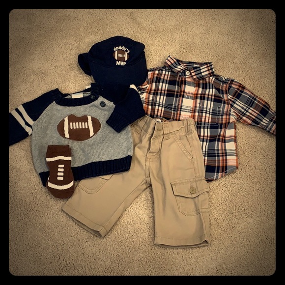 Gymboree Other - Gymboree Football Collection